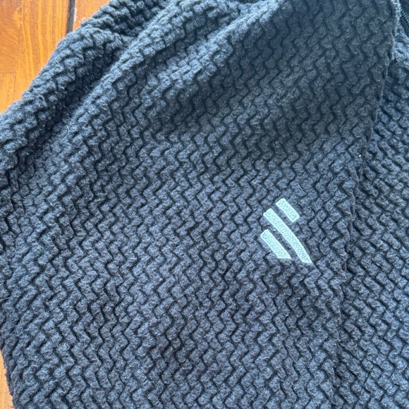 Patagonia Women’s R1 Air Fleece Zip Neck Pullover Black Recycled Size Large - Picture 6 of 14